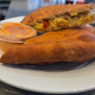 Ackee and Saltfish Beignet
