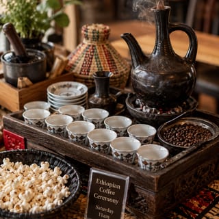 Ethiopian Coffee Ceremony