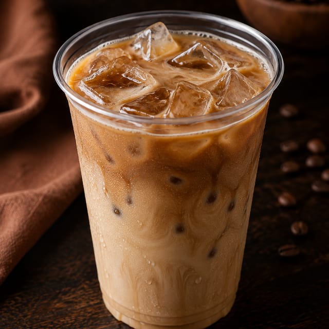 Iced Cafe Au Lait.
